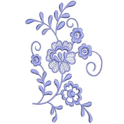 Matriz de matriz Matriz De Bordado Floral 13